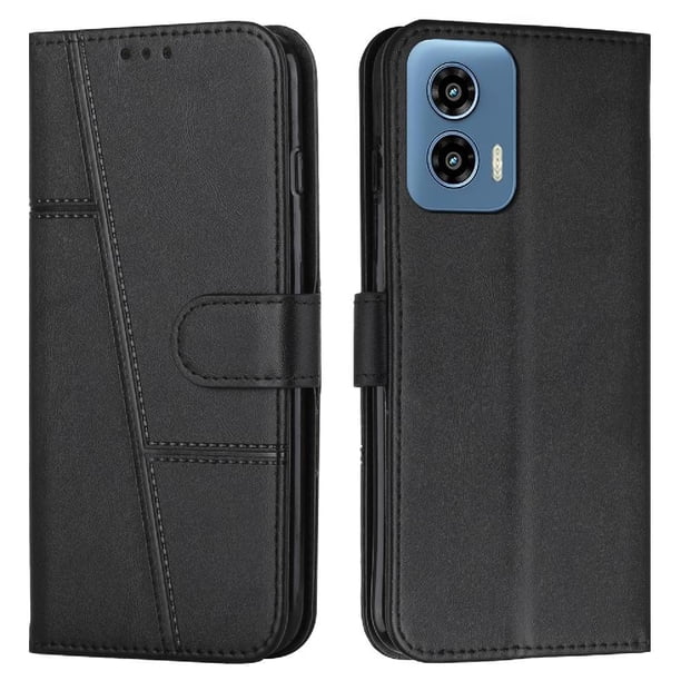 Funda Flip Para Motorola Moto G34 5g – Carcasa Delgada Y Resistente A Impactos Con Soporte Para Uso Diario Y Profesional