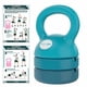 thumbnail image 1 of Juego de pesas rusas ajustables de 5 libras, 8 libras y 12 libras para gimnasio en casa, color verde, 1 of 6