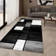 thumbnail image 2 of Alfombra Pasillera 3d Decorativa W.m G Moderna 1.8 M 60 Cm Cuadro Negro Y Blanco, 2 of 3
