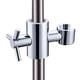 thumbnail image 2 of Soporte de repuesto para ducha de mano. Barra deslizante ajustable en altura y ángulo. Soporte de ducha de latón macizo, color plata, 24 mm/25 mm., 2 of 8