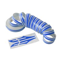 Ioensy - Cinta Adhesiva De Vinilo Para Coche Genérica, Para Manualidades, Proyectos, Universal, 10 M, Color Azul