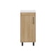 thumbnail image 4 of Mueble Vanitorio Con Lavamanos Oxford 1 Puerta 86,4x32,5x39,6 Cm Fresno, 4 of 12