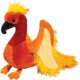 thumbnail image 2 of Peluche Phoenix Cayenne Douglas 33 cm Suave y Colorido, 2 of 2