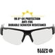 thumbnail image 3 of Gafas de Seguridad Klein Tools 60161 PPE Profesional con Lentes Transparentes, 3 of 9