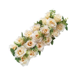 Magideal - Flores Panel De Pared De Pared Decoración Decorativa Flower Flowers Fondo De Pared Para El Escenario De La Boda En El Hogar Interior Recepción De Boda Champán