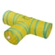 thumbnail image 3 of Juguetes Plegables Resistentes A Los Ara?azos Para Gatos, Túnel Para Gatos, Para Hacer Ejercicio, Hámster, Conejo, Color Amarillo Azul T, 3 of 5