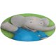 thumbnail image 1 of Babar Alfombra Redonda de Felpa Coral, Antideslizante, No Desprende Pelusas, Lavable y Duradera para Salón, Dormitorio y Habitación de Niños 60cm, 1 of 6