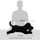 thumbnail image 4 of Perro de laboratorio negro LotFancy de 53 cm para niños, 4 of 7