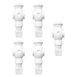 Ioensy - Reemplazo De Jugadores De Futbolín Para Accesorios De Máquina De Fútbol Juguetes Juegos De Mesa Blanco