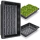 thumbnail image 1 of Bandejas para cultivo de plantas SCKEE Upgraded, paquete de 10 bandejas para semillas de 16,9 cm, 1 of 7