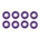 thumbnail image 3 of Lote De 8 Rodamientos Para Patines Sin Fricción Abec 11, Color Morado, 3 of 5