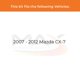 thumbnail image 2 of Kit de frenos Max Advanced Brakes traseros Mazda CX-7 07-12, 2 of 9