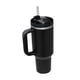 thumbnail image 2 of Vaso Con Asa Con Tapa Y Pajita Vaso De Coche Para Agua Café Negro, 2 of 3