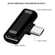 thumbnail image 2 of Adaptador Dual Tipo C A Audio Tipo C Y Carga C, 2 of 4
