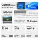thumbnail image 2 of Laptop Essential 17 3 Touch I5 1334u 16gb 512gb Ssd, 2 of 7