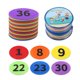 thumbnail image 1 of Marcadores para Alfombra Wizia Pack de 36 - Números 1‑36 (10 cm), 1 of 7