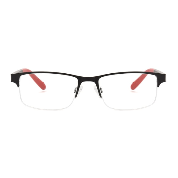 Lentes de lectura Ironman rectangulares Gunmetal 2.50