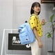 thumbnail image 3 of Korean Nylon Casual Women Backpack Canvas Book Bags Preppy Style School Back Bags for Teenage Girls Fur Ball Toy Bag, 3 of 3
