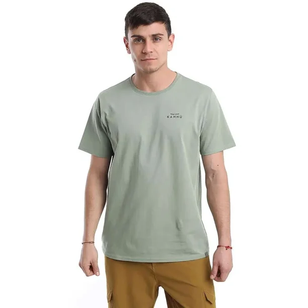 POLERA HOMBRE MC JERSEY LIFESTYLE VERDE CLARO KANNU