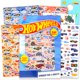 thumbnail image 1 of Libro de pegatinas Hot Wheels para niños con más de 300 pegatinas y tatuajes para manualidades, 1 of 4