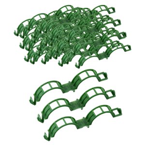 Ioensy - Clips De Soporte Para Plantas, Clips De Enrejado Reutilizables Para Berenjena, Pepino, Tomate, Vid, 200 Uds.
