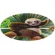 thumbnail image 1 of Kung Fu Panda Alfombra Redonda de Felpa Coral, Antideslizante, No Desprende Pelusas, Lavable y Duradera para Salón, Dormitorio y Habitación de Niños 60cm, 1 of 6