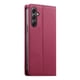 thumbnail image 2 of Funda Tipo Cartera de Cuero Sintético para Samsung Galaxy A35 Bloqueo RFID, con Ranuras para Tarjetas y Bolsillo para Efectivo, Cierre Magnético Fuerte Rojo, 2 of 6