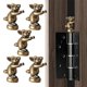 thumbnail image 1 of WLHYHH Tope Decorativo para Bisagra de Puerta con Ratón de Bronce, Set de 5, 1 of 7