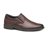 Zapatos De Vestir Pegada Cuero Marron | 126308-02 - Talla 40