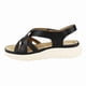 thumbnail image 4 of Sandalia New Walk Anatómica Velcro Negra, 4 of 6