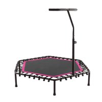 Sportime - Trampolin Con Soporte En T 115 Cms., Saltarina, Power Jump Fucsia