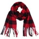 thumbnail image 1 of Bufanda de invierno para niños, chales cálidos, bufandas para padres e hijos, bufandas a cuadros para mujer, pequeñas, 1 of 5