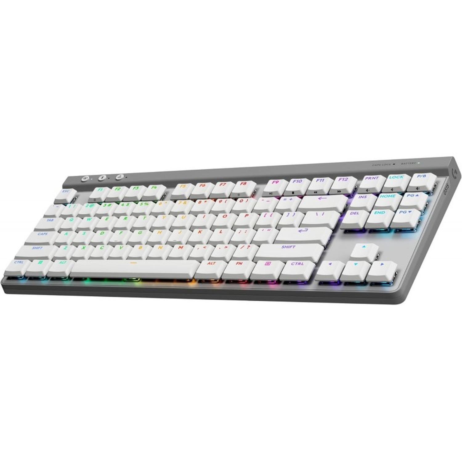 Logitech G 515 Lightspeed Tkl - Teclado Inalámbrico Blanco Blanco