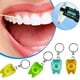 thumbnail image 3 of Dental Floss Tooth Shape Keychain Teeth Cleaning Gum Care Oral Hygiene Teeth Care Portable Dental Floss Personal Health, 3 of 3