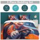thumbnail image 5 of Super Mario 3-Piece Comforter Set for Bedroom Super Mario Bedding Set for Kids Adults Soft Microfiber Duvet Cover Set with Zipper Closure, 5 of 5