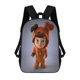 thumbnail image 1 of Dave y Ava-theme Backpack, Campus style schoolbag Bookbag with Adjustable Shoulder Straps And Large Zip Compartment, Unisex Travel Bags., 1 of 6