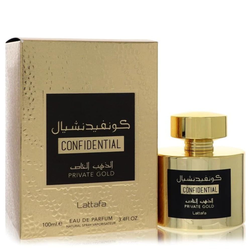 Perfume Lattafa Perfumes Confidential Private Gold 100 Ml