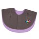 thumbnail image 4 of Protector De Hombro Antiara?azos Para Loros, Antimordeduras Para Guacamayos, Cacatúas, Periquitos, Violeta, 4 of 5