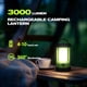 thumbnail image 5 of Farol de camping elesall de 3000 lúmenes LED recargable a prueba de agua, 5 of 7