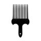 thumbnail image 5 of Peine de horquilla para el cabello, inserto de plástico negro, peine afro antideslizante, peine elevador para el cabello, peine de engranajes altos y bajos, peine para peluquería., 5 of 5