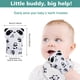 thumbnail image 2 of Silicone Glove Teether - Infant Soothing Mitten Glove Teething Toy With Adjustable Strap, Crinkle Sound And Textured Teether, To Soothe Sore And Swollen Gums, 2 of 4