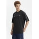 thumbnail image 2 of Polera Hombre Oversize Doble Línea Negro, 2 of 4
