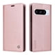 thumbnail image 1 of Funda Billetera de Cuero para Google Pixel 8 Pro con Tarjetero y Soporte - Tapa Magnética Rosa, 1 of 6