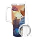 thumbnail image 3 of Somos Osos Vaso aislado de acero inoxidable con asa, diseño temático, regalo para familia, amigos y fans; incluye pajita y encaja en el portavasos estándar, 40 oz, 3 of 6