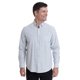 thumbnail image 1 of Camisa Fantasía Estampada Gris Claro, 1 of 4
