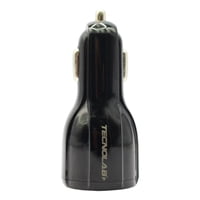 Tecnolab - Cargador Auto 60W Usb-A + Tipo C Carga Rapida 12V - Ps