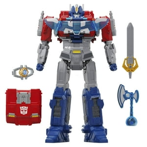 Figura De Acción Transformers Power Flip Optimus Prime 25 Cm