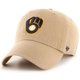 thumbnail image 1 of Gorra estilo dad 47 Brand Brewers Caqui Ajustable con Logo Primario, 1 of 3