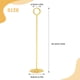 thumbnail image 2 of Tarjeteros de mesa Urban Deco, 12 pulgadas, acero dorado, paquete de 16, 2 of 9