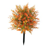 Ioensy - Plantas Artificiales De Eucalipto Para Jardín, Estacas, Plantas Artificiales Para Patio, Balcón Y Exterior.